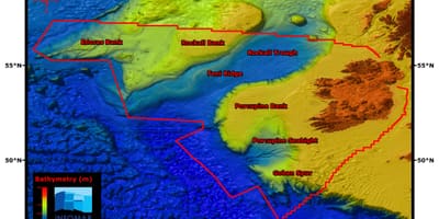 Den virkelige kart over irland