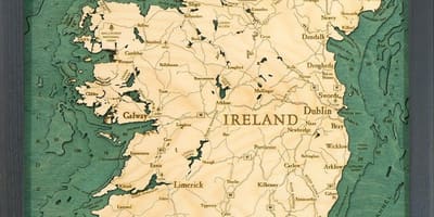 Kart over irland kart kunst
