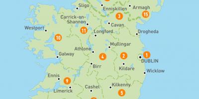 Irland i kartet