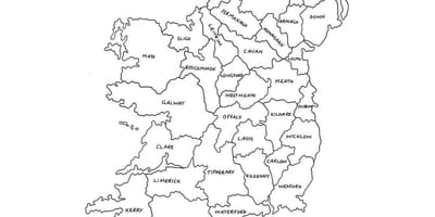 Skrive ut kart over irland